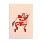 Lady Gaga Chromatica Postcard